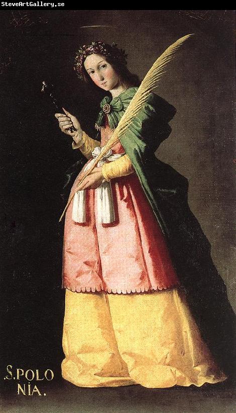 ZURBARAN  Francisco de St. Apolonia